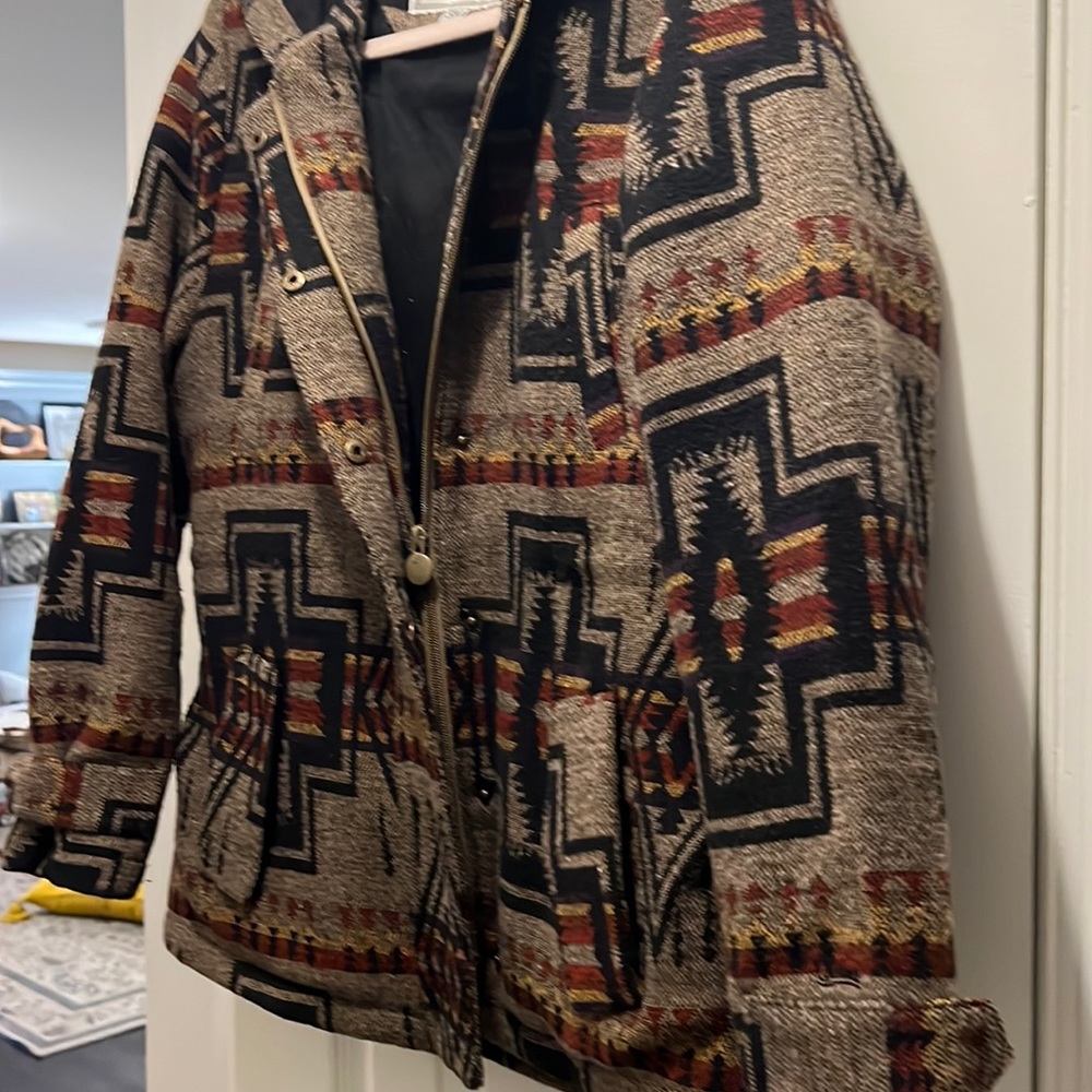 Outback Trading wool coat Aztec New S